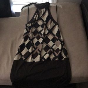 Juju dress around the neck tie